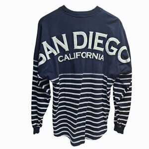 Spirit Jersey Genuine Authentic, San Diego California, Women's Navy Size S